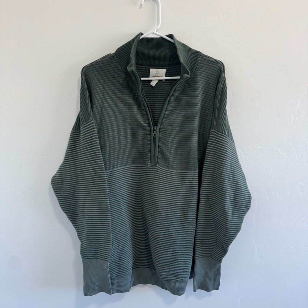 Aerie quarter zip sweater pullover xxl